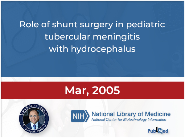 Role of shunt surgery in pediatric tubercular meningitis with hydrocephalus