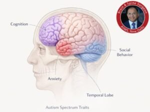 Brain regions linked to autism traits (Fragile X Syndrome in Adults)