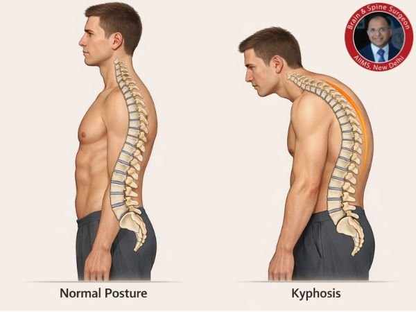 What Is Kyphosis (Posture Comparison)