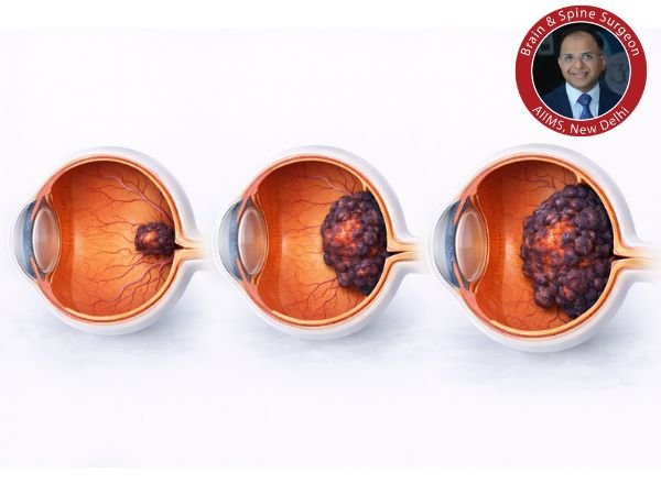 Progression of choroidal melanoma tumors