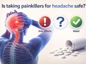 Is taking painkillers for headache safe