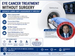 Gamma Knife eye cancer treatment at AIIMS