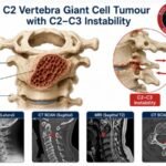 C2 vertebra giant cell tumour infographic