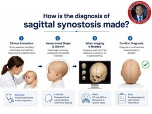 Diagnosis of sagittal synostosis steps