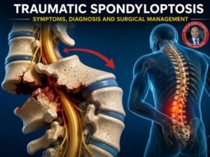 Traumatic spondyloptosis spinal injury explained