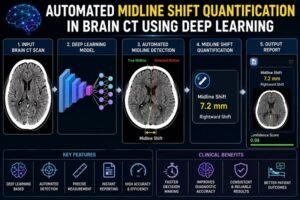Automated Midline Shift Quantification in Brain CT Using Deep Learning