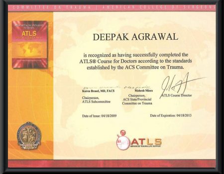 ATLS PROVIDER CERTIFICATION